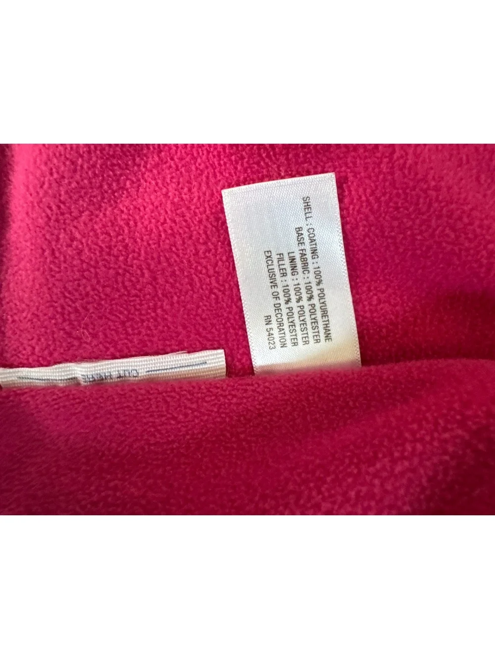 Old Navy Girls Pink Puffer Vest Small